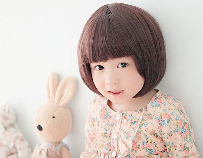 วิกผมเด็ก วิกผมสั้นเด็ก วิกผมทรงบ็อบสั้น น่ารัก แบ๊วๆ