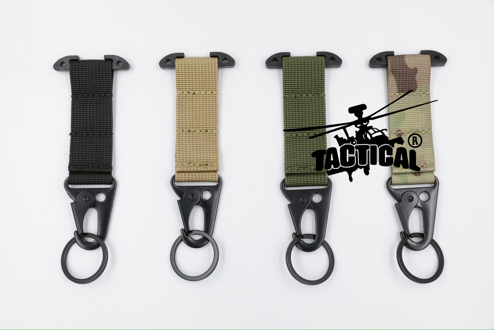 ตะขอห้อยพวงกุญแจ/ถุงมือ แบบ Molle