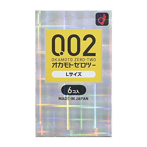 Okamoto EXCELLENT 0.02 L Size ถุงยางอนามัยโอกาโมโต้ บาง0.02 ขนาด55mm 1กล่อง 6ชิ้น コンドーム 0.02EX Lサイズ