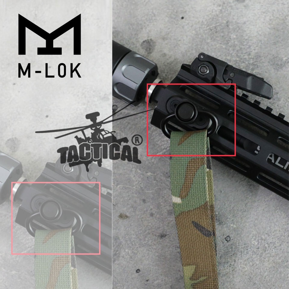 แป้นหูกระวินจับราง M-Lok + หูกระวิน ยี่ห้อ BCM