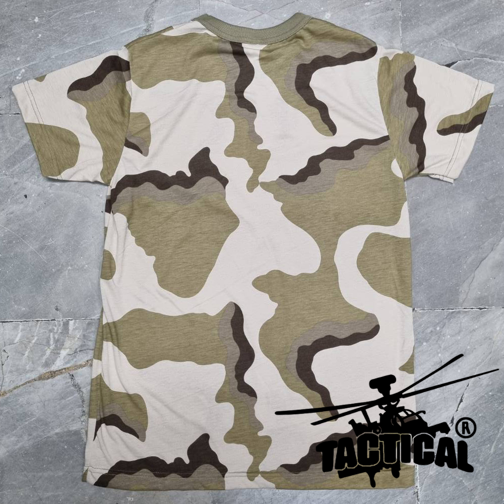 เสื้อยืดคอกลม แขนสั้น (ดต.อส พรางทรายอส. ดิจิตอลทบ. อื่นๆ)