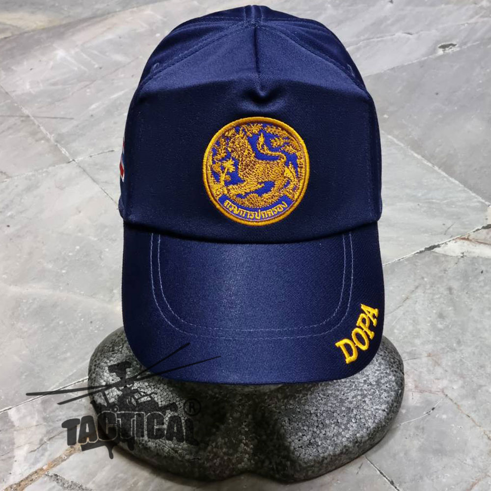 หมวกแก๊ป สิงห์ กรมการปกครอง DOPA ซิปหลัง