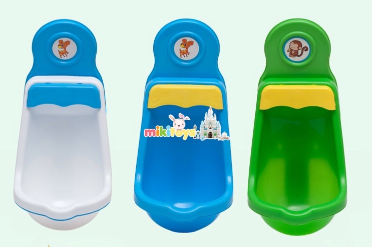 โถปัสสาวะเด็กชายแบบติดผนัง ++แถมแปรงล้างทำความสะอาด1ชิ้นต่อชุด**ฟรีค่าจัดส่ง