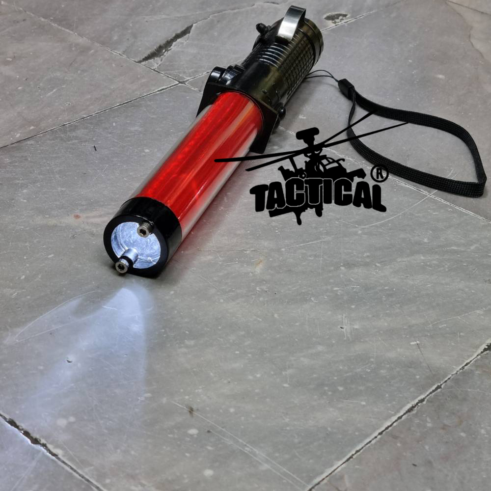 กระบองไฟจราจร สั้น (ชาร์จไฟได้)