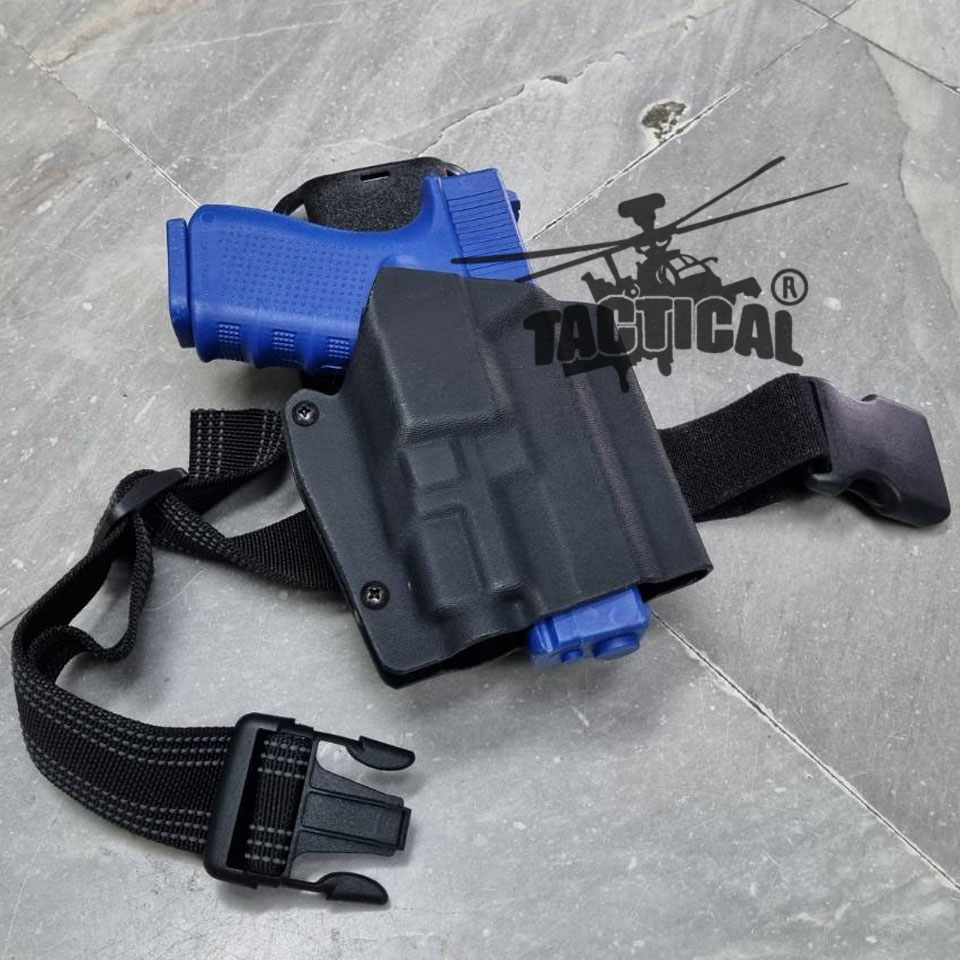 ซองปืนรัดขา Glock 19 (สำหรับปืนติดไฟฉาย TLR-7, TLR-8)