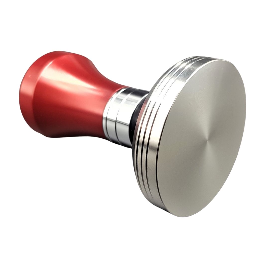 แทมเปอร์ ที่กดผงกาแฟ อลูมีเนียม ด้ามจับสีแดง หนัก 400 กรัม ขนาด 57.5 มม. รหัส 1806