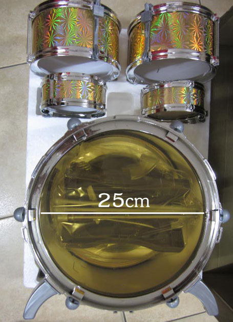 กลองชุดสีทอง