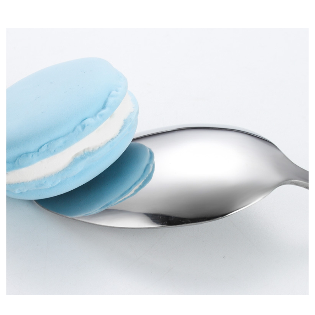 ช้อนสแตนเลส ช้อนปลายกาแฟ ช้อนขนม ช้อนปรุงรส ช้อนไอศครีม ช้อนน้ำแข็งทราย ยาว 12.5 ซม. รหัส 1247