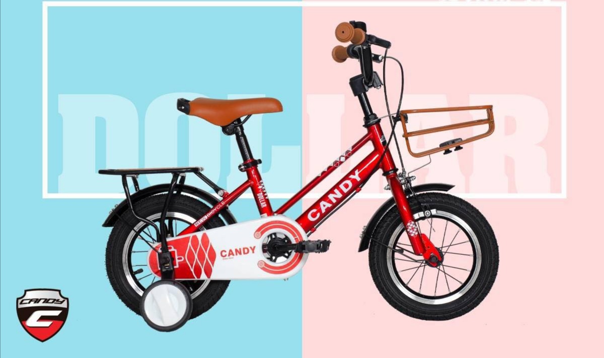 จักรยานเด็ก Candy Dollar ล้อ 16 นิ้ว พร้อมล้อช่วย