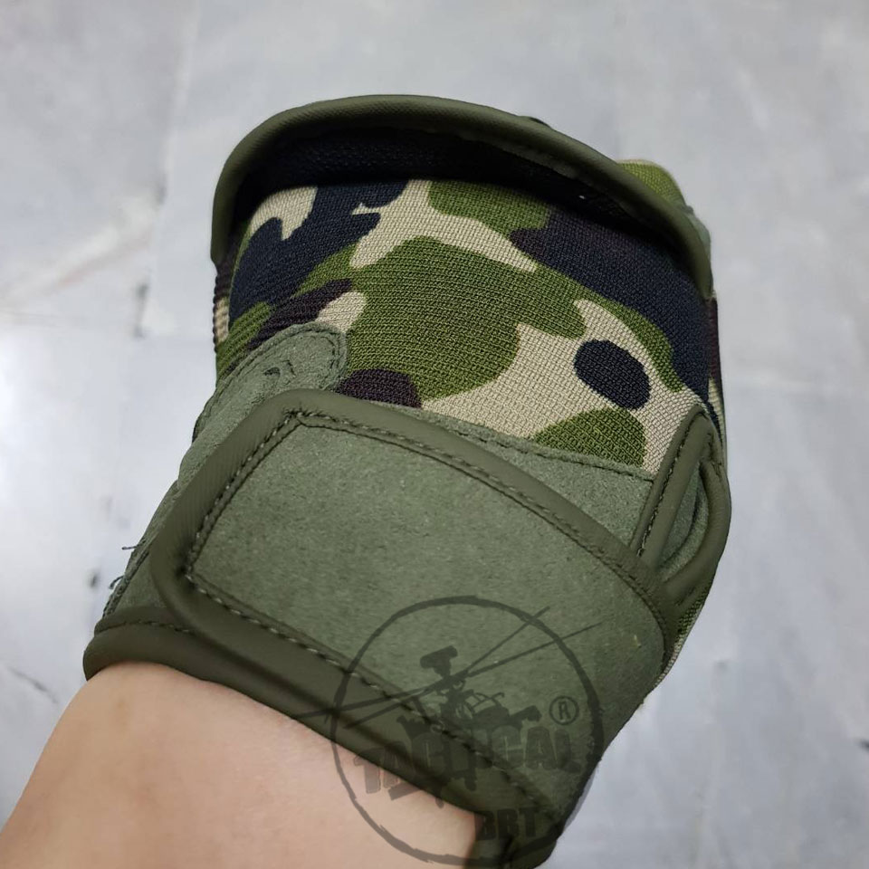 ถุงมือสนับเต็มนิ้ว มีรูระบาย