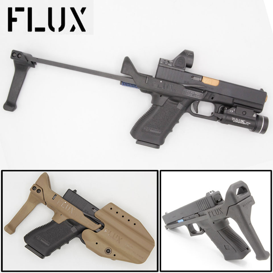พานท้าย + ซองปืน Glock (Flux Brace)