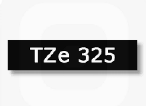 เทปพิมพ์อักษร TZE-325