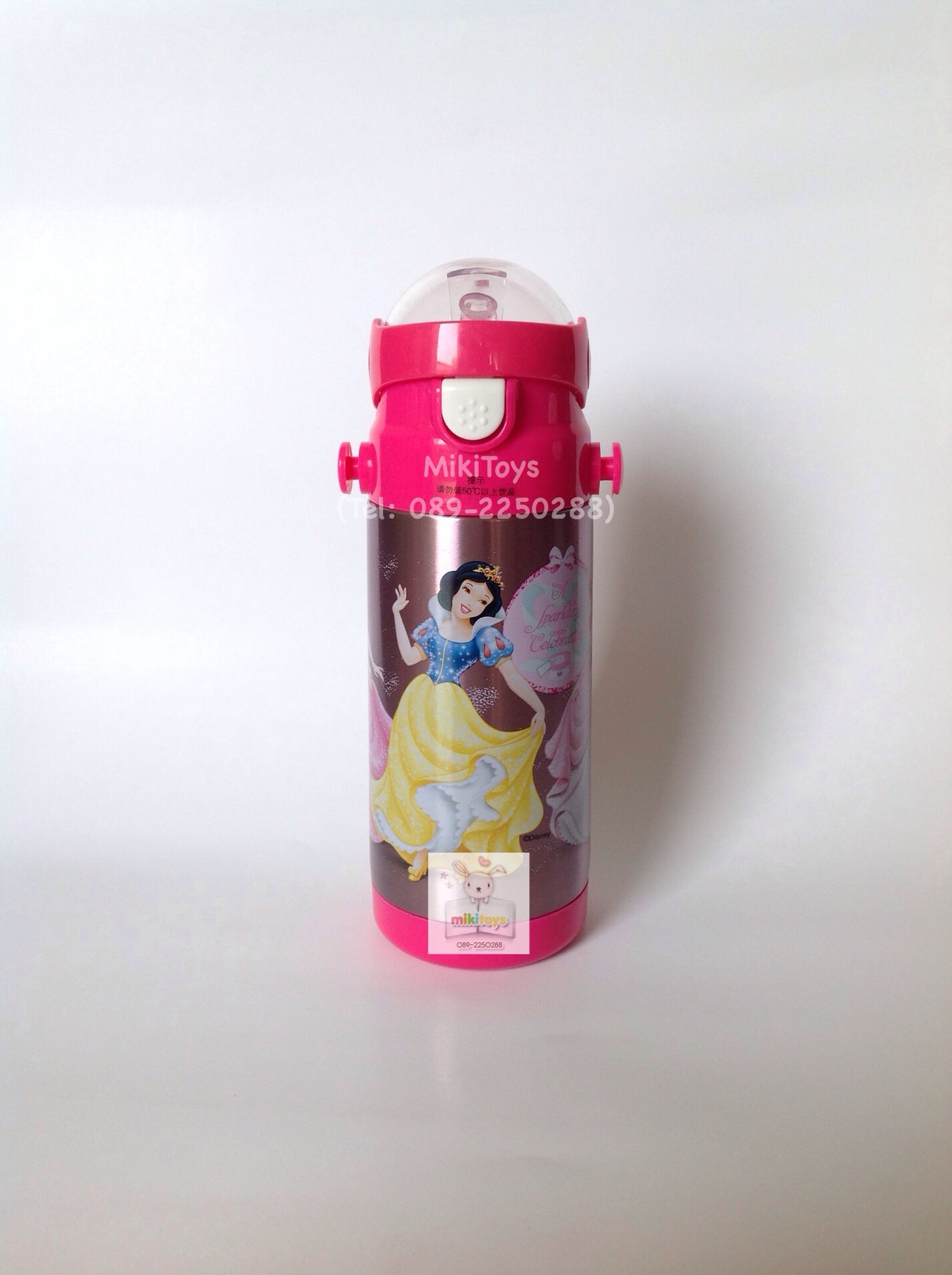 ✅กระติกน้ำเจ้าหญิง(สโนไวท์/ออโรร่า/เอเรียล) Disney Princess (Snow White/Aurora/Ariel) หลอดดูดนิ่ม รุ่นเก็บอุณหภูมิ แถมฟรี!! ถุงหุ้มช่วยรักษาอุณหภูมิ1ถุงและแปรงล้างหลอด1ชิ้นค่ะ^^