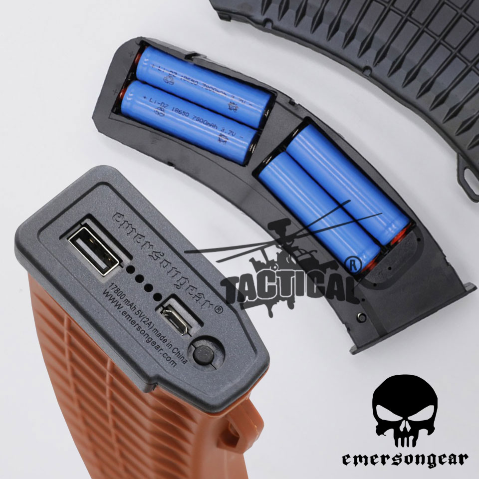 Power Bank ทรงแม็กกาซีน AK47 ยี่ห้อ Emerson
