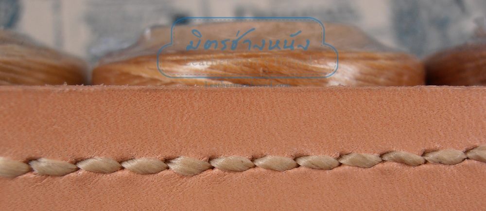 ด้ายเทียนนอก แบบเส้นเกลียวกลม ขนาด 0.8 มิล แบบญี่ปุ่น