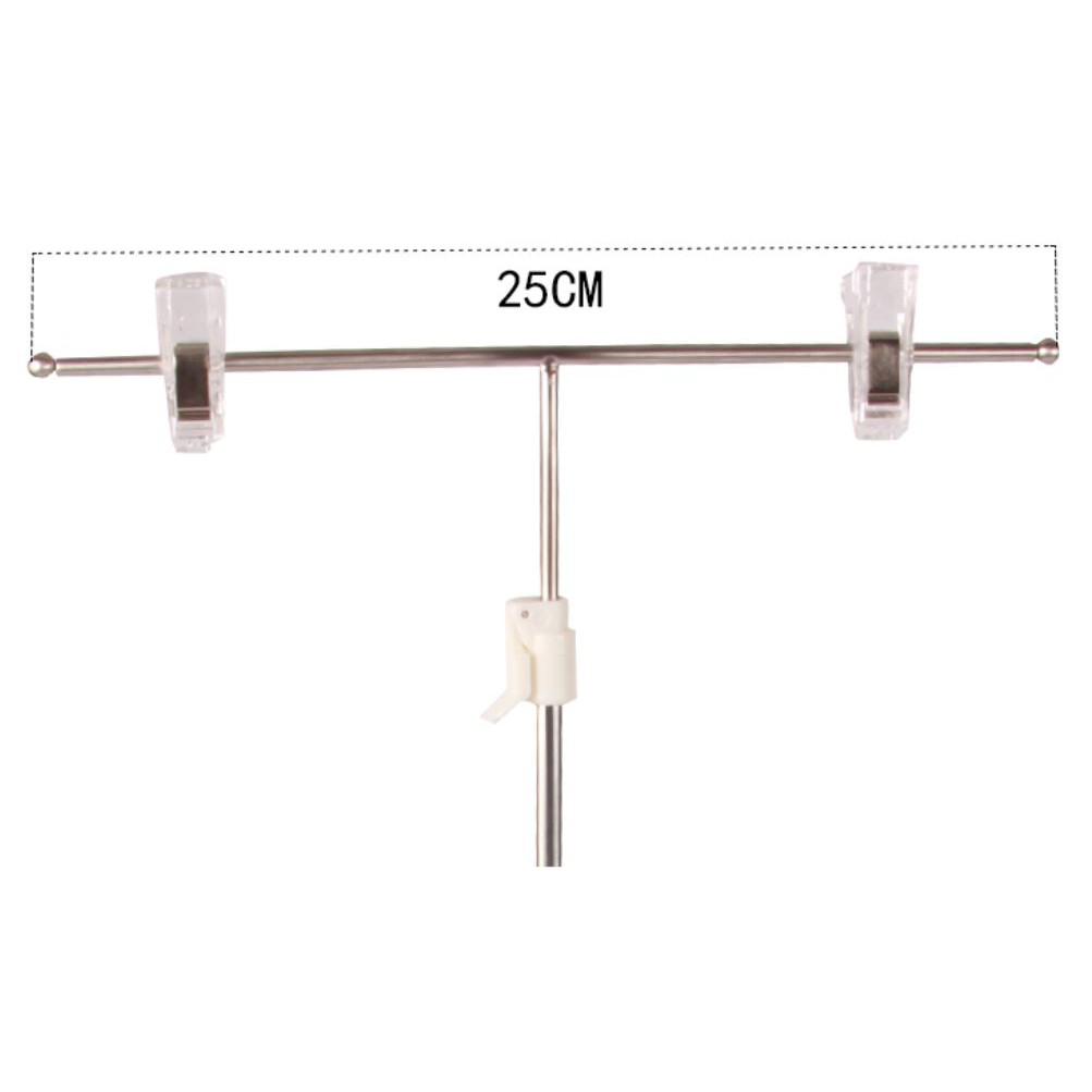 ที่แขวนป้ายโฆษณาสินค้าแบบฐานแม่เหล็ก แบบรูปตัว T แพ็ค 2 ชิ้น (JHB08T)