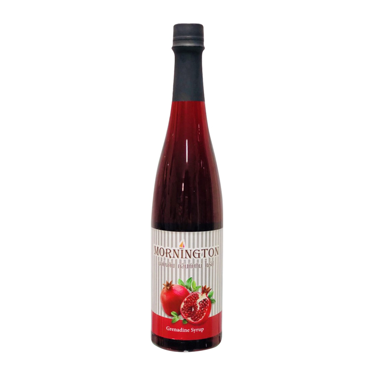 GRENADINE SYRUP กลิ่น ทับทิม Mornington 750 Ml. รหัส 1001