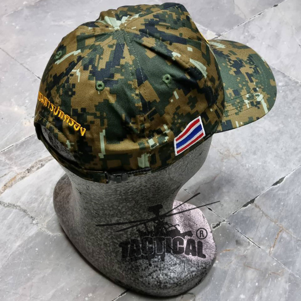 หมวกแก๊ป ดต.อส. สิงห์กลม ซิปหลัง