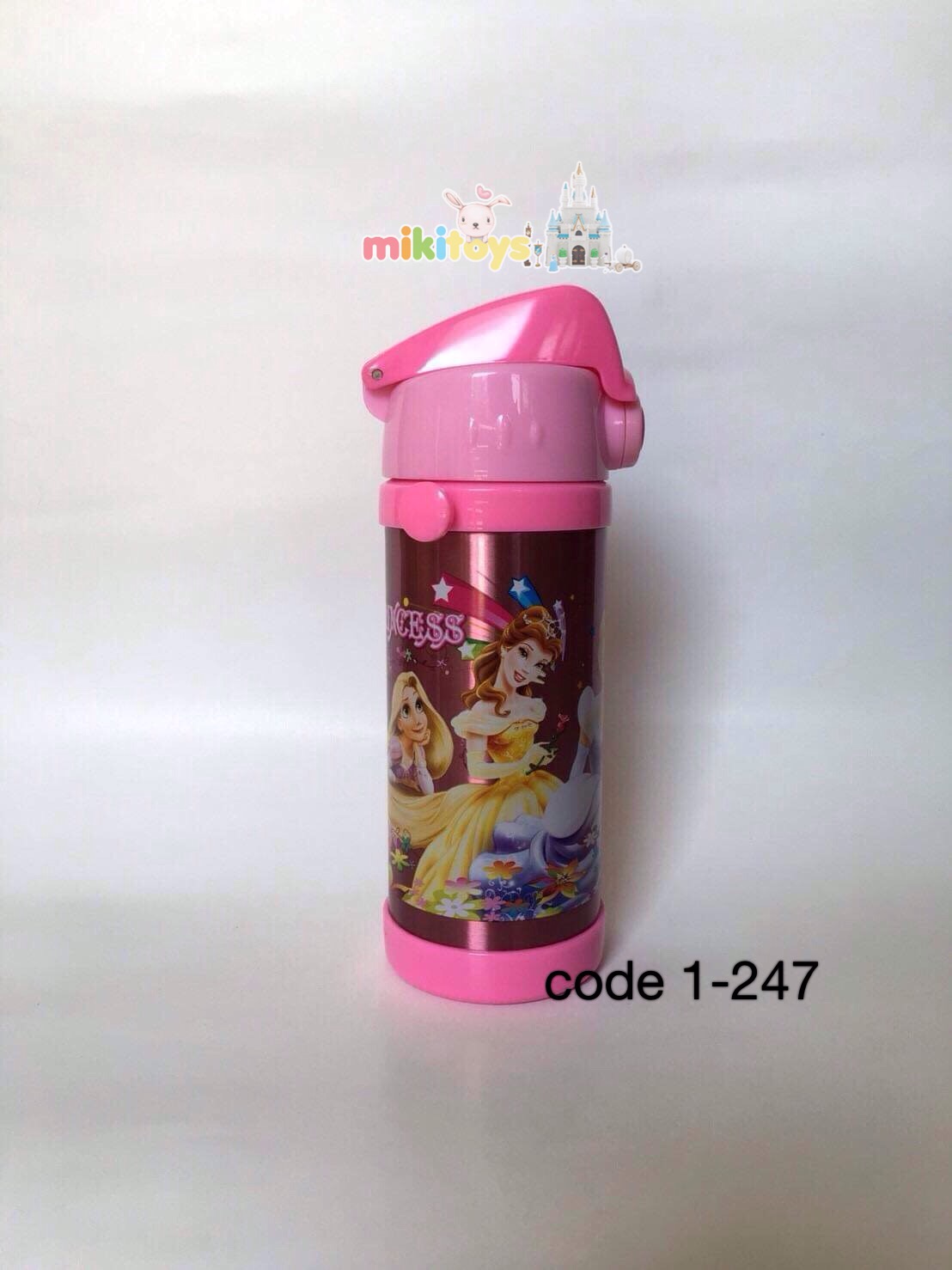 กระติกน้ำเก็บอุณหภูมิ Princess เจ้าหญิง สีชมพูหวานเจี๊ยบบบ 👸🏻ขนาด350ml.