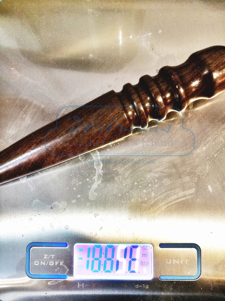 ไม้ขัดขอบ งานนอก ไม้อีโบนี่ Ebony สีน้ำตาล เนื้อแข็ง ขัดแล้วเงาเร็ว