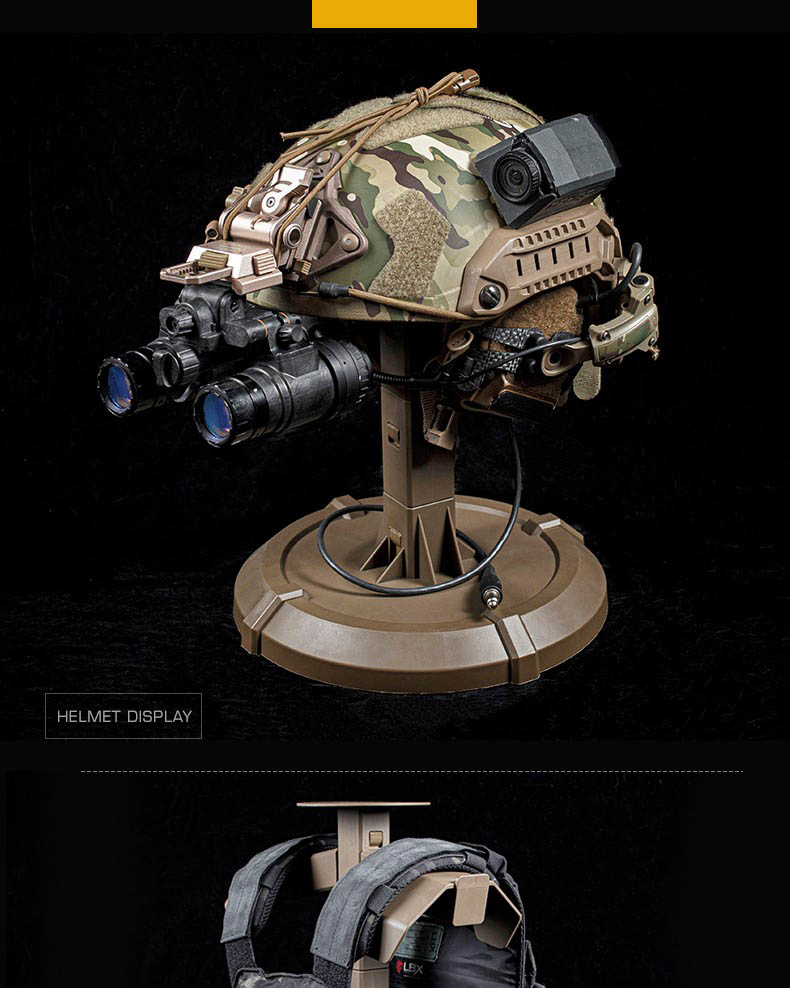 ชุดขาตั้งโชว์ Wosport (หมวก/เสื้อเกราะ/เข็มขัด)