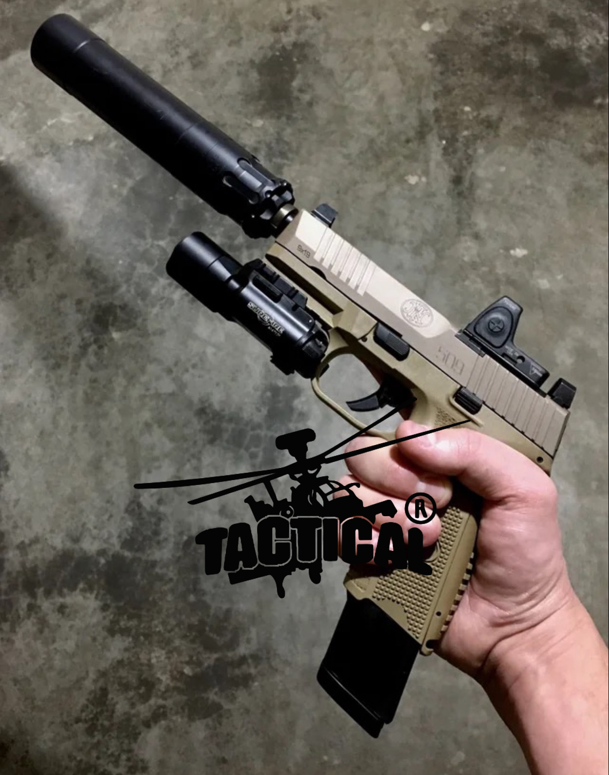 ท่อเก็บเสียง Rugged Suppressor รุ่น Obsidian 9