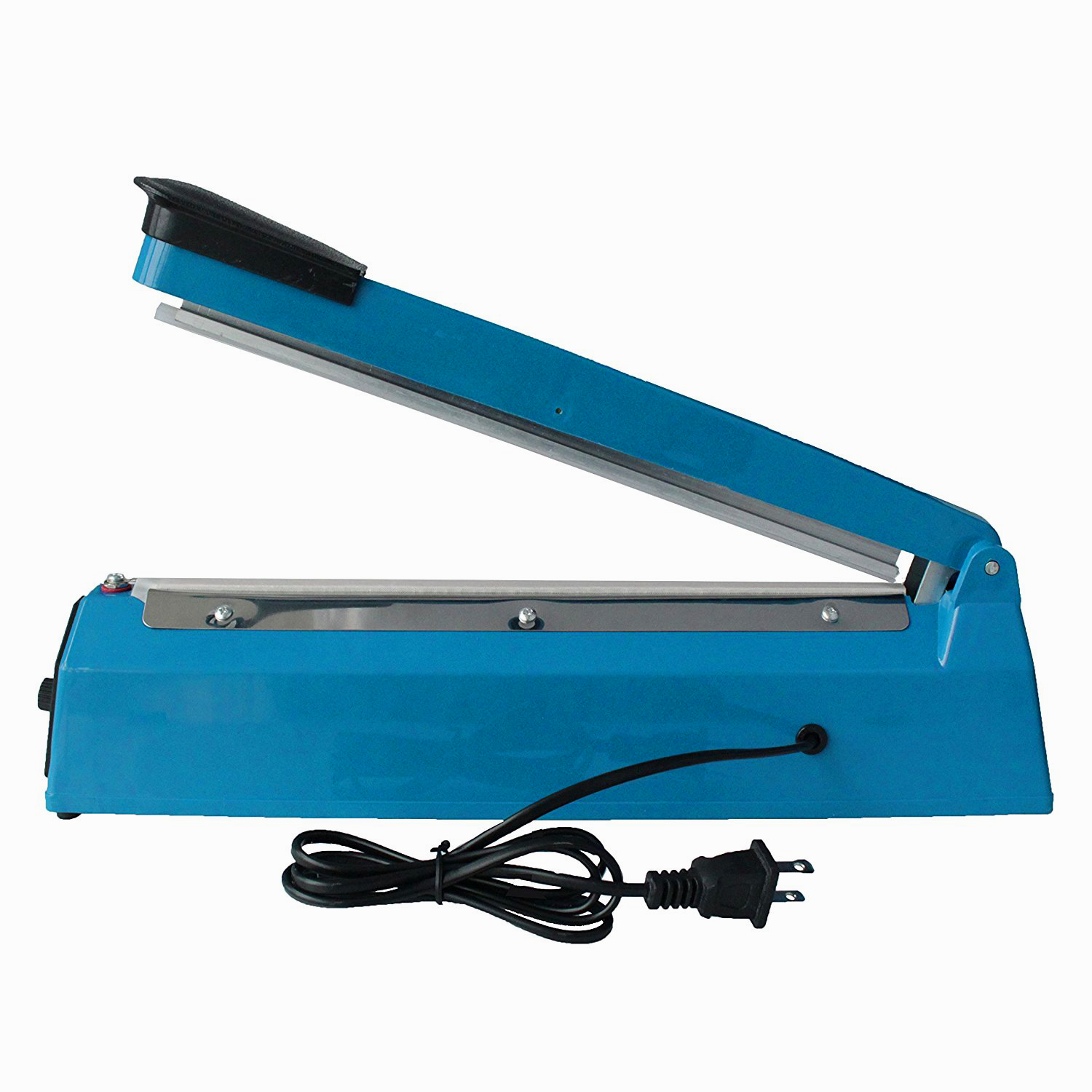 เครื่องซีลไฟฟ้าแบบกด ยาว 300 mm. 12 นิ้ว บอดี้พลาสติก สำหรับถุงพลาสติก PPและ PE รหัส 1608-116