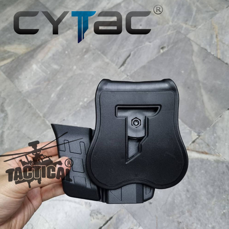 (ของแท้) ซองพกนอก Cytac ปลดนิ้วชี้ + ซองแม็ก