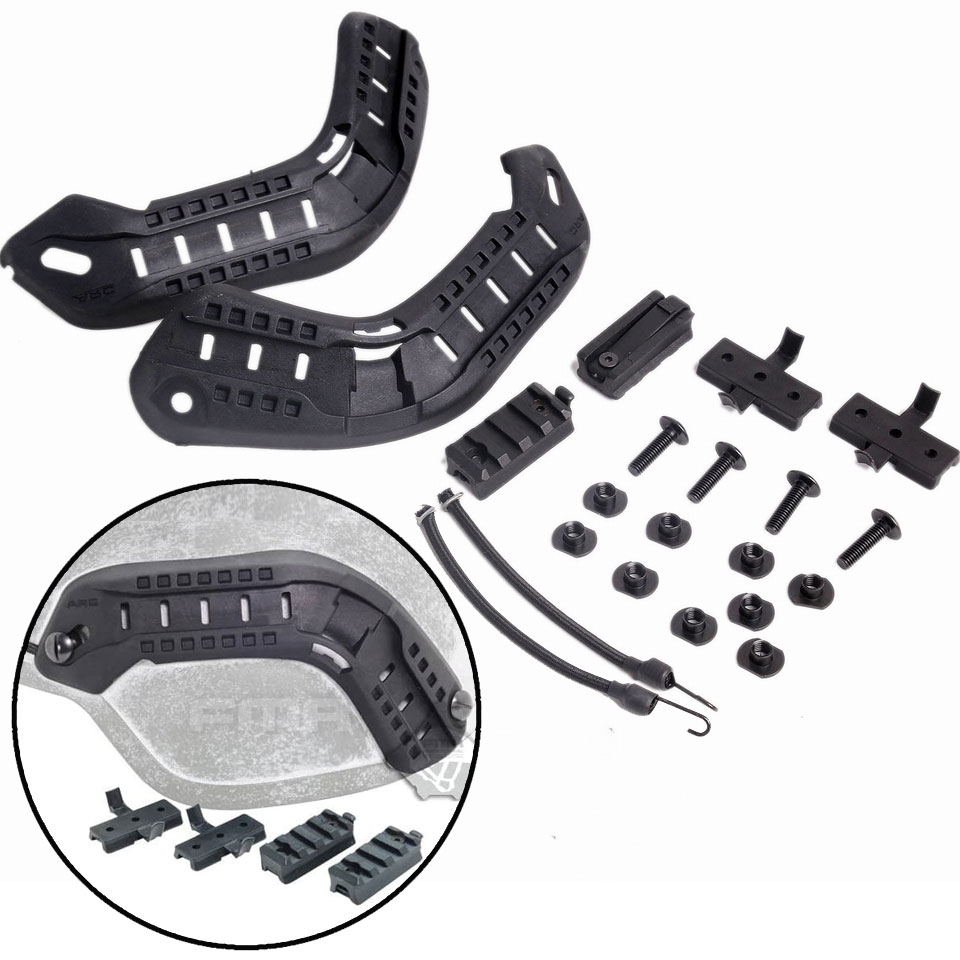 รางติดหมวก (ชุด) FAST และ MICH