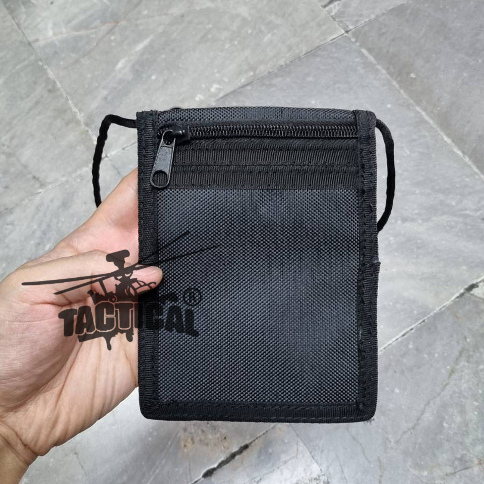 กระเป๋าคล้องคอ ผ้า (ตีนตุ๊กแก)