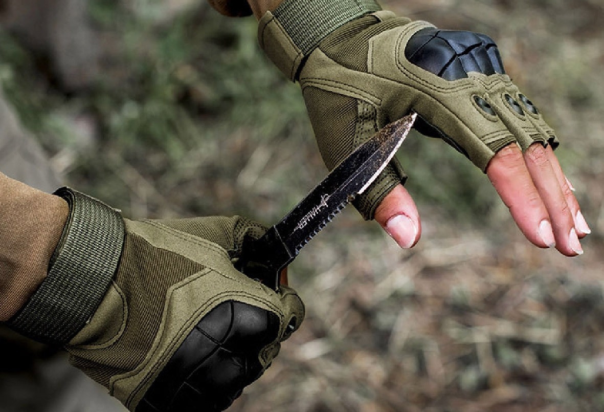 ถุงมือครึ่งนิ้ว OK สนับนิ่ม (3 สี)