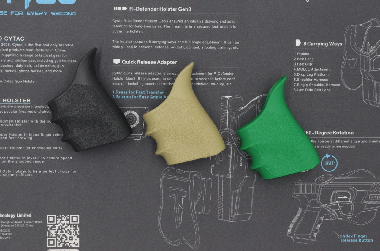 ยางหุ้มด้ามปืน H รุ่น Glock 19/17/43X