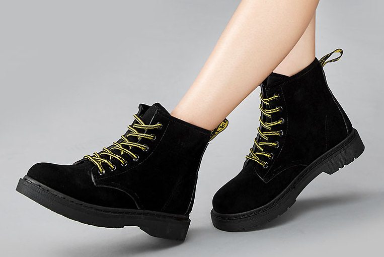 Pre Order - รองเท้ากันหนาว รองเท้าลุยหิมะ หนัง Pu ข้างในบุหนังสัตว์ สูง 17.5cm สี : เทา / ดำ / น้ำตาล ไซส์ 35 / 36 / 37 / 38 / 39 / 40