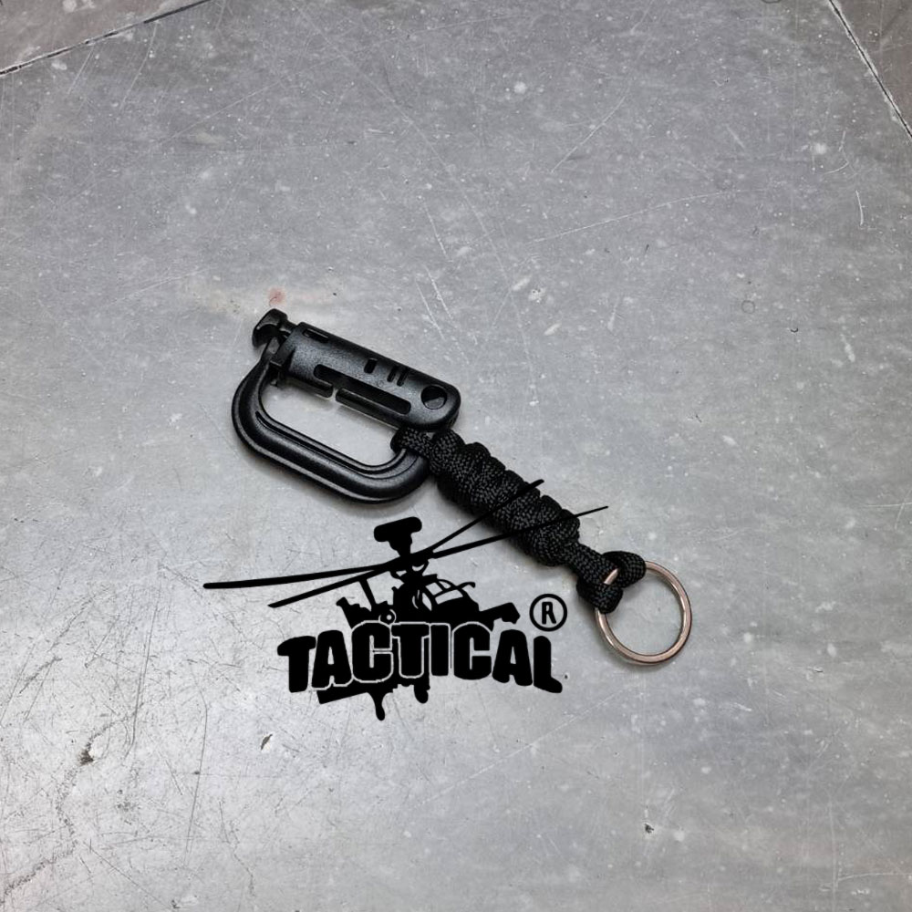 (รวม) พวงกุญแจเชือก Carabiner Tactical Link