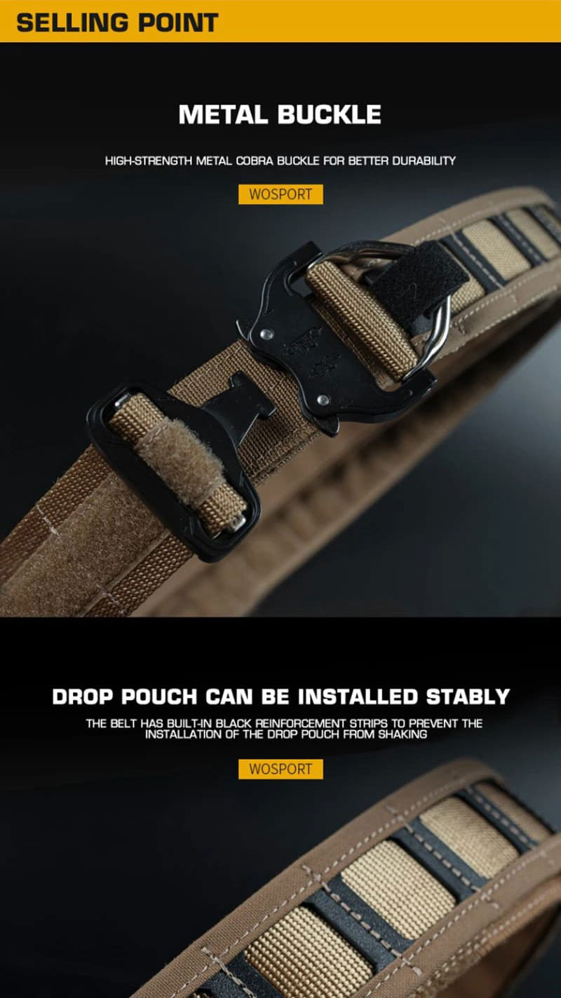 เข็มขัดสนาม Cobra (Wosport)