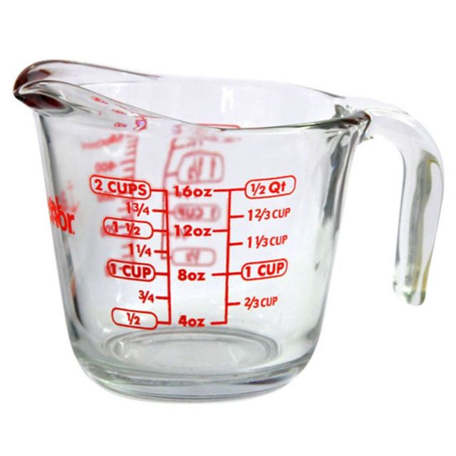 Anchor ถ้วยตวงแก้วขนาด16ออนซ์/500ml