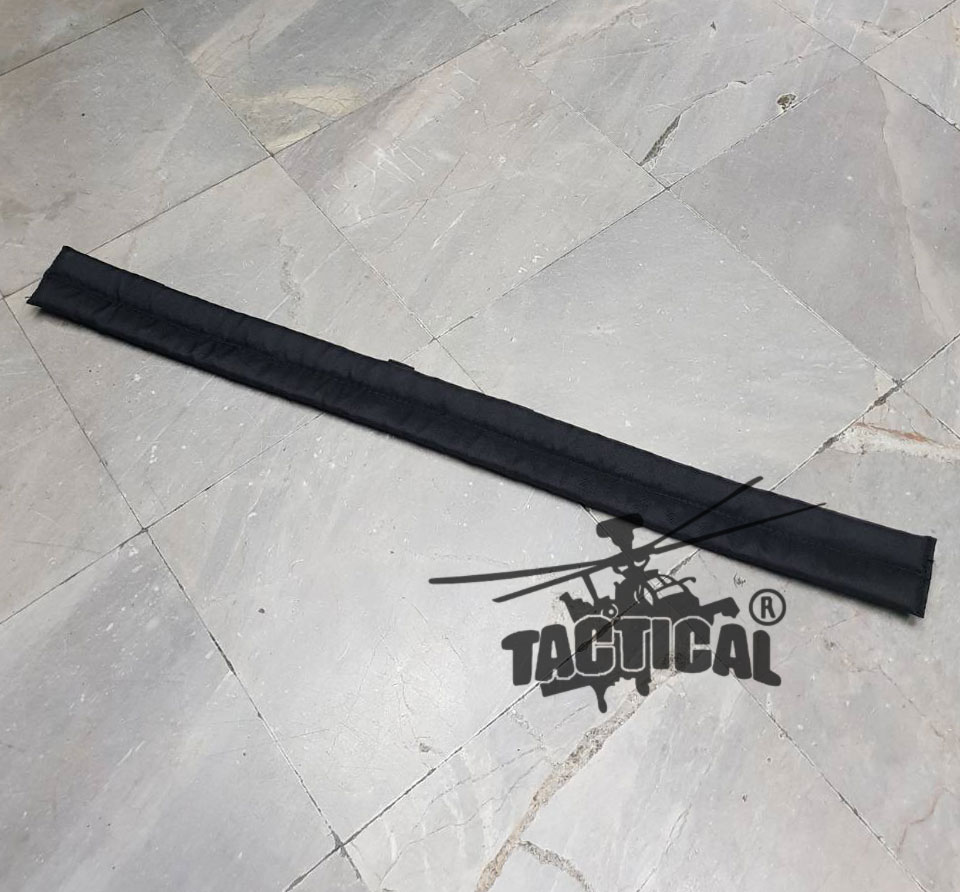 แผ่นรองเข็มขัด ผ้า 1000D สีดำ