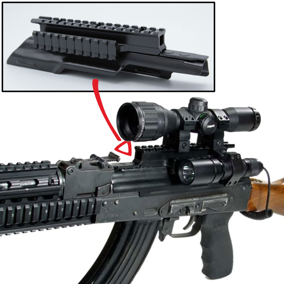 หลังเต่า สำหรับปืน AK47