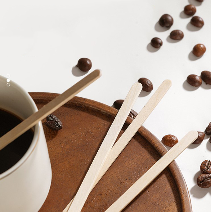 ไม้คนกาแฟ แบบใช้แล้วทิ้ง แพ็ค 490-500 ชิ้น (แพ็คแยกชิ้น)