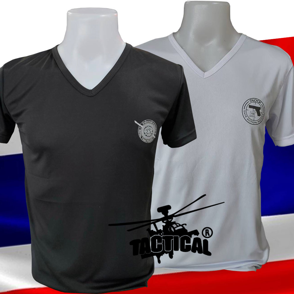 เสื้อยืดผ้าไมโคร สกรีนลาย