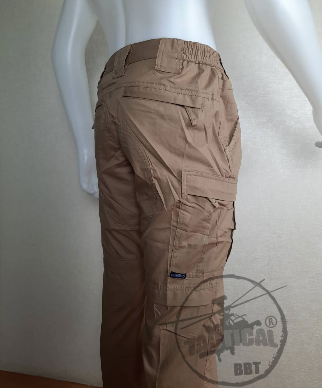 กางเกง Ranger ผ้ายืด (เอวยางยืด)