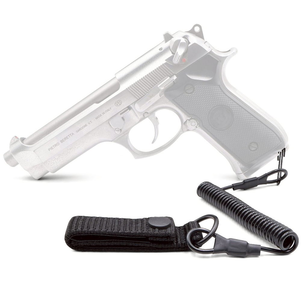 สายกันปืนตก (Pistol Lanyard)