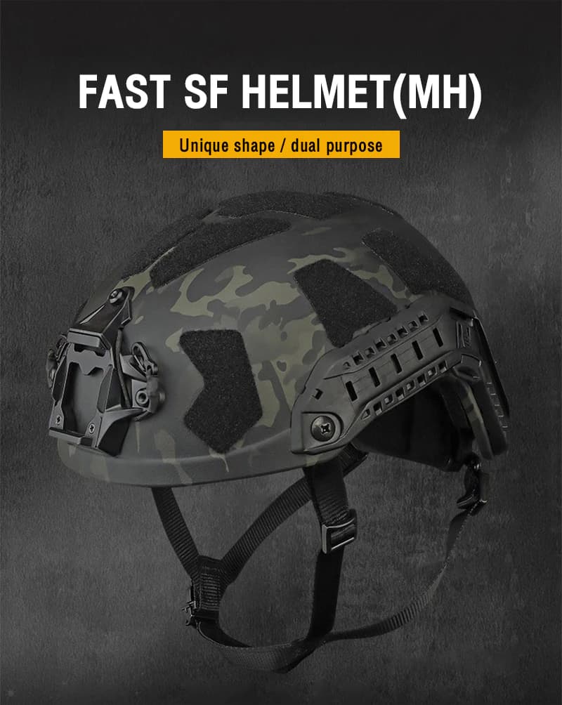 หมวก FAST SF SUPER HIGH CUT รุ่นปรับขนาดได้