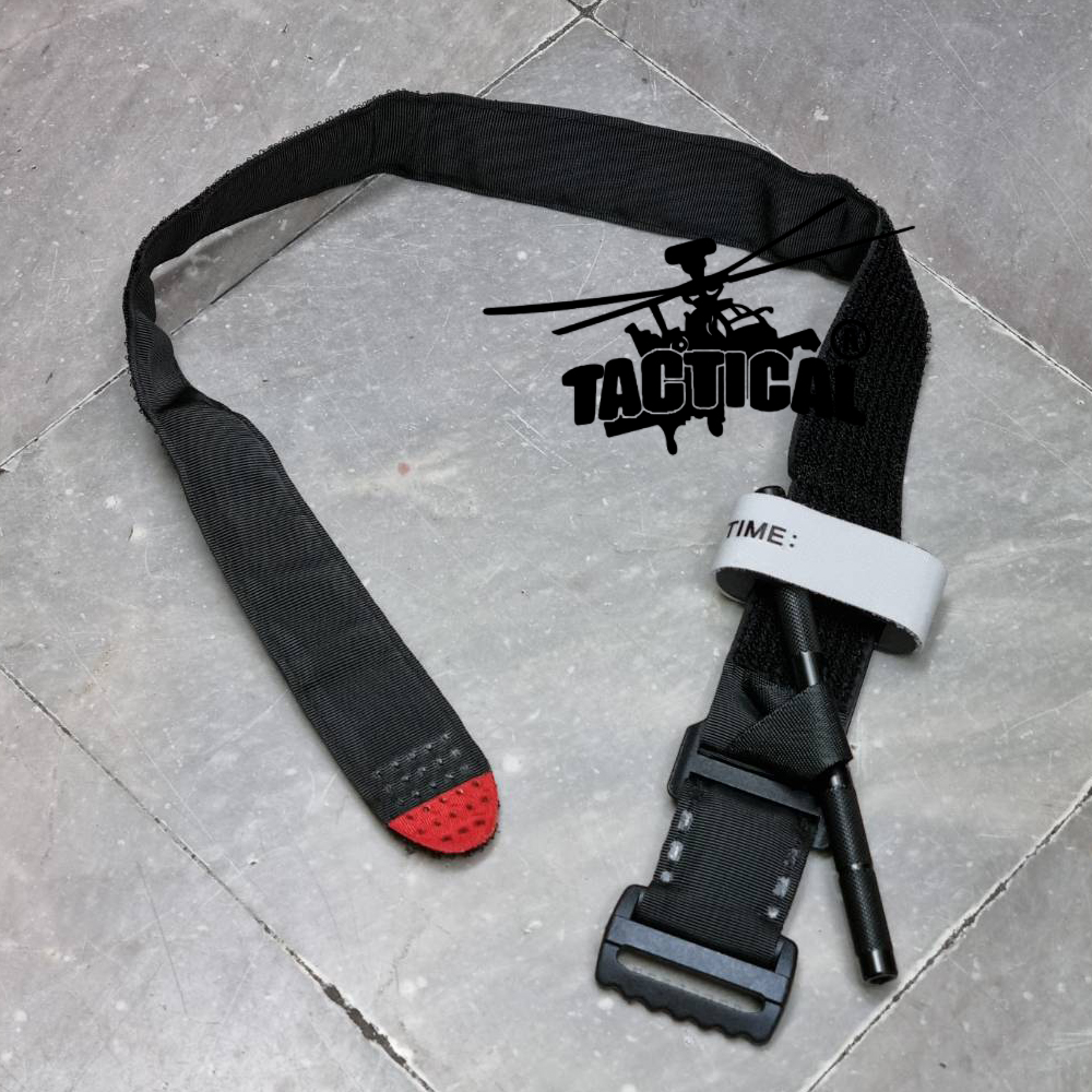 สายรัดห้ามเลือด ทูนิเก้ (Tourniquet) ก้านอลูมิเนียม