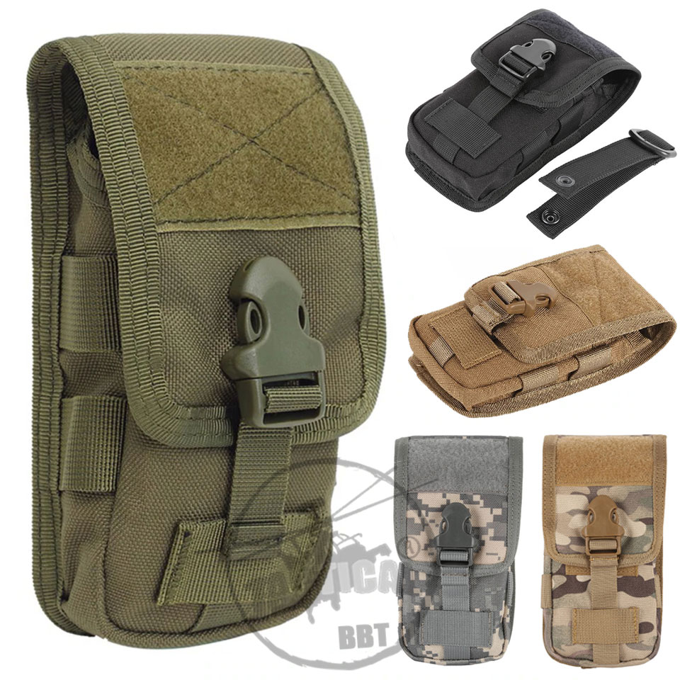 ซองโทรศัพท์ 2 ชั้น ตีนตุ๊กแก ก้ามปู ผ้า Cordura