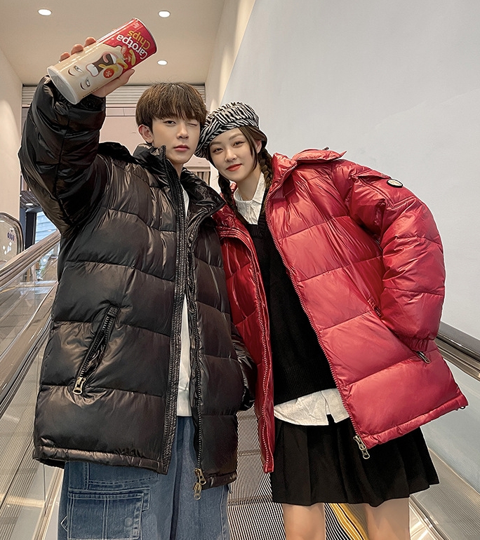 M2324-0010 แจ๊คเก็ตผ้าร่ม บุขนเป็ด ใส่ได้ทั้งชาย/หญิงเลย