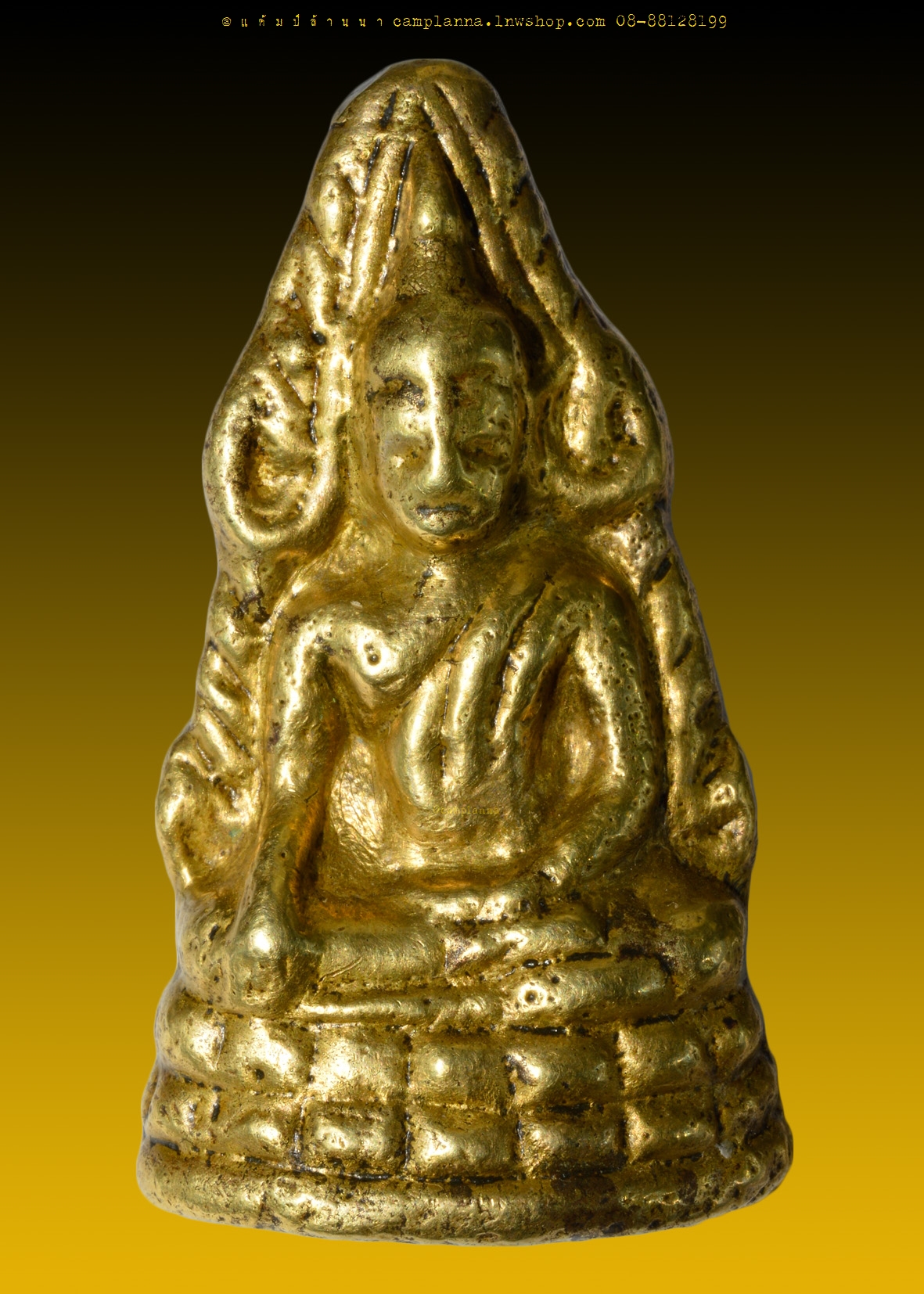 พระพุทธชินราชอินโดจีน 2485 พิมพ์ต้อบัวเล็บช้างหน้าใหญ่ 4x3 cm วัดสุทัศนเทพวรารามราชวรมหาวิหาร งดงามอลังการ