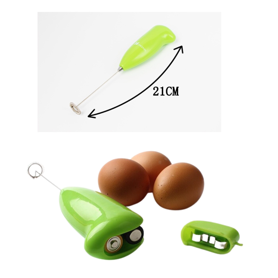 ที่ตีฟองนมไร้สาย ที่ตีไข่ไร้สาย ใส่ถ่าน 2A คละสี ทางร้านสุ่มสีให้ รหัส 1254 (ราคาต่อชิ้น)