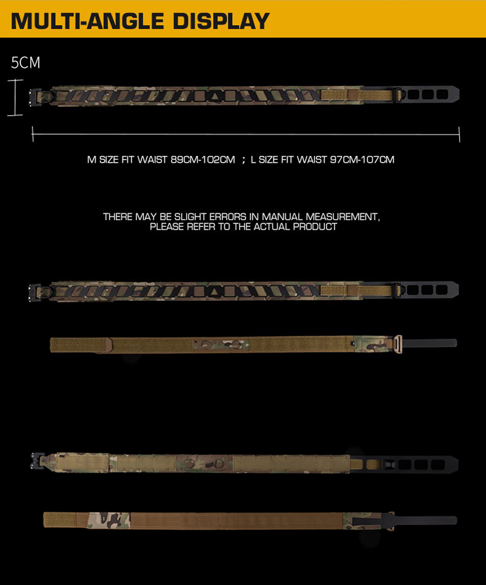เข็มขัดแม่เหล็กยุทธวิธี 2 ชั้น (Magnetic Battle Belt)