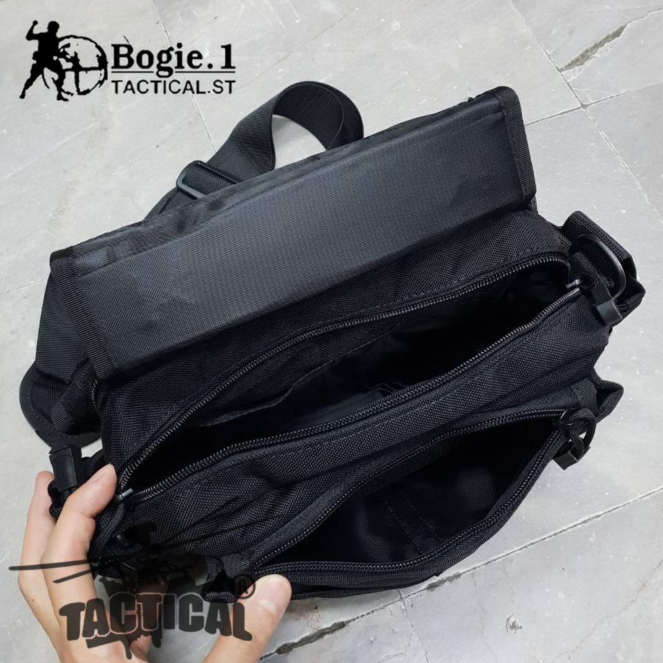 กระเป๋าปืนสะพายไหล่ สี่เหลี่ยมกลาง ผ้า Cordura